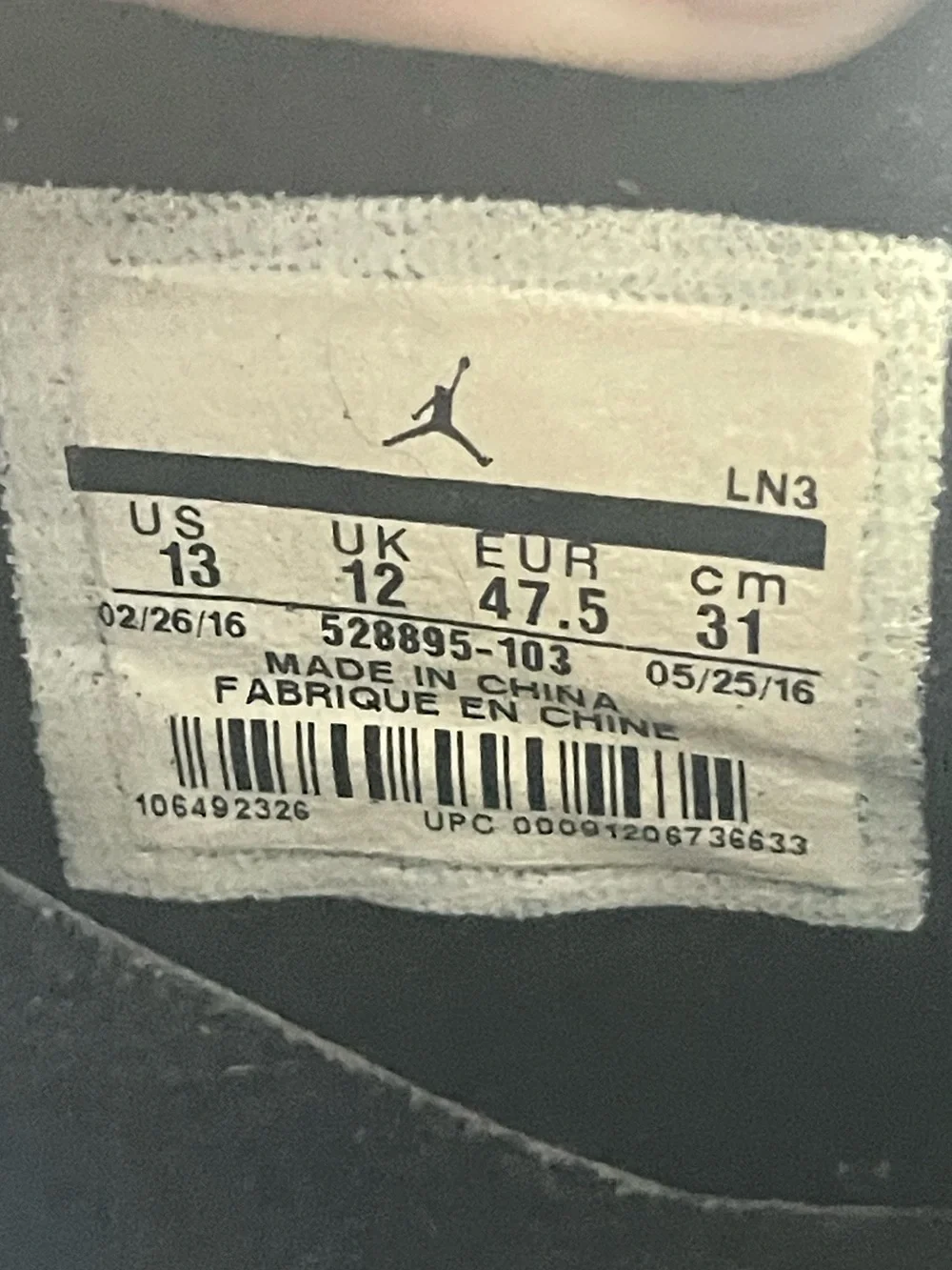 Nike Jordan 11 Retro Low Closing Ceremony White Gold size 13